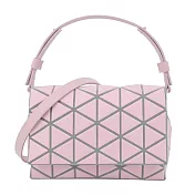 ISSEY MIYAKE 三宅一生 BAOABO FOSSETTE 霧面皮革兩用包 粉