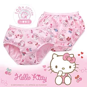 【ONEDER旺達棉品】三麗鷗 Hello Kitty 二入三角褲內褲 凱蒂純棉內褲 兒童內褲- S KT-CG004