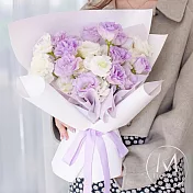 【Floral M】夢幻歐若拉公主桔梗鮮花花束