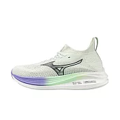 Mizuno Neo Zen [J1GD258621] 女 慢跑鞋 彈力 支撐 緩震 美津濃 綠 紫
