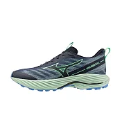 Mizuno Wave Rider Gtx 2 Wide [J1GC248051]男 慢跑鞋 寬楦 防水 緩震 深藍 綠