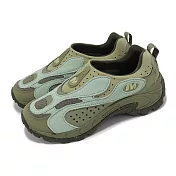 Merrell 休閒鞋 Moc Speed Streak EVO SE 1TRL 男鞋 綠 懶人鞋 麂皮 ML006987