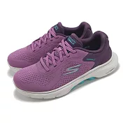 Skechers 健走鞋 Go Walk 7-Cosmic Waves 女鞋 紫 藍 輕量 支撐 健走鞋 125215PKAQ