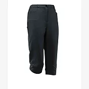Lafuma 女 KNEE 百慕達防蚊彈性七分褲 黑-LFV125510247 XL 黑色