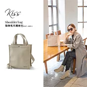 【AXIO】KISS Shoulder bag 隨身帆布肩揹包(AKT-286C) 奶茶色