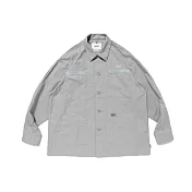 Wtaps Jmod 01/Ls/Cotton.Ripstop GRAY 襯衫 灰色 251WVDT-SHM01 L 灰