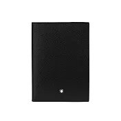 MONTBLANC Sartorial 匠心系列防刮牛皮護照夾 (黑色)