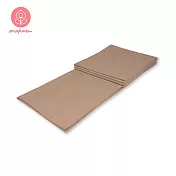 【Mukasa】TPE折疊瑜珈墊 5mm (10摺) - 燕麥棕 - MUK-23142