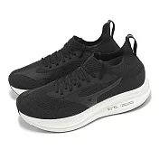 Mizuno 慢跑鞋 Neo Zen 男鞋 黑 白 襪套式 回彈 緩震 運動鞋 J1GC2528-05