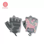 【Mukasa】空瑜運動手套 - 迷彩粉 - MUK-24612 S 迷彩粉