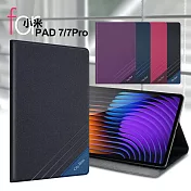 CITY BOSS for 小米 PAD 7 / 7Pro 運動雙搭隱扣皮套 桃色