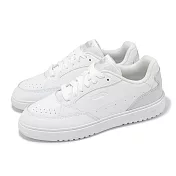Puma 休閒鞋 Doublecourt Summer Wns 女鞋 白 灰 小白鞋 復古 百搭 39609302 25cm WHITE/SILVER MIST