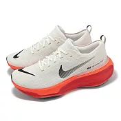 Nike 慢跑鞋 ZoomX Invincible Run FK 3 男鞋 米白 紅 厚底 編織 DR2615-009