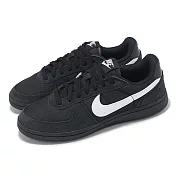Nike 休閒鞋 Field General GS 大童 女鞋 黑 白 麂皮 復古 板鞋 IF0465-001
