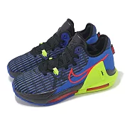 Nike 籃球鞋 LeBron Witness 6 VI GS 大童 女鞋 黑 藍 LBJ 氣墊 緩震  DD0423-405