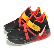 Nike 籃球鞋 LeBron Witness 7 VII PS 中童 黑 紅黃 LBJ 魔鬼氈 運動鞋  DQ8647-001