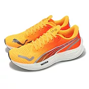 Puma 慢跑鞋 Velocity Nitro 3 Wns 女鞋 橘 白 氮氣中底 緩衝 輕量 運動鞋 31048401