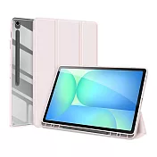 DUX DUCIS SAMSUNG 三星 Tab S10 FE+ TOBY 筆槽皮套 平板皮套 翻蓋皮套 -粉色