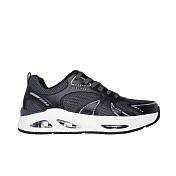 Skechers Uno Ego [183302BLK] 男 運動休閒鞋 增高 舒適 穿搭 黑 白