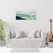 【御畫房】當代國家級展覽畫家 抽象系列手繪油畫60×120cm(DB-091)