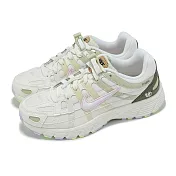 Nike 休閒鞋 P-6000 GS 大童 女鞋 米白 綠 復古 緩震 IB8888-111
