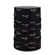 【BUFF 西班牙】Coolnet抗UV頭巾- 黑夜鳥鳴