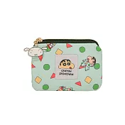 【Crayon Shinchan】蠟筆小新-票卡零錢包-薄荷綠 SH00B03MI