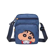 【Crayon Shinchan】蠟筆小新-側揹包-深藍 SH00F04NY