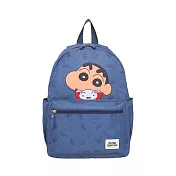 【Crayon Shinchan】蠟筆小新-後揹包-深藍 SH00F01NY