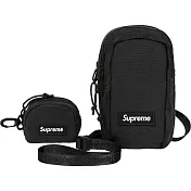Supreme 25SS 手機包 黑/粉/綠/迷彩 相機小包 附零錢包  黑色