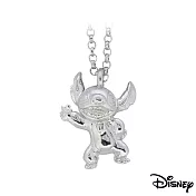 Disney迪士尼系列金飾 立體純銀墜子-焦點史迪奇款  送白鋼項鍊