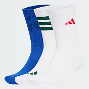 Adidas Logo Pack 3pp [JD5831] 中筒襪 3雙入 藍白