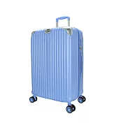 DF travel-璀璨系列PC避震輪TSA海關鎖20吋旅行箱 - 多色可選 湛水藍