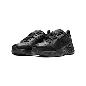 Nike Air Monarch IV 老爹鞋 全黑 皮革 厚底 緩震 舒適 休閒鞋 男鞋 415445-001  27cm 全黑