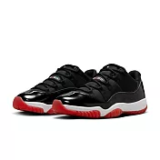 Air Jordan 11 Low Bred 2025 黑白紅 2025 復刻 經典 低筒 運動鞋 休閒鞋 男鞋 FV5104-006  26cm 黑白紅