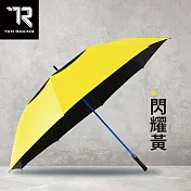 【TDN】全球極大自動直傘 挺力巨型無敵傘超大傘面商務傘(通風傘防風防曬晴雨傘迎賓傘高爾夫球傘A7648) 閃耀黃