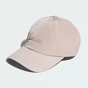 Adidas Verbiage Cap [JL7515] 男女 運動帽 鴨舌帽 老帽 防水塗層 灰褐