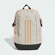 Adidas Power Vii [JC9333] 後背包 運動包 雙肩背包 粉紅 米