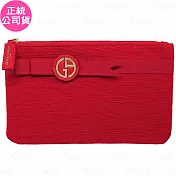 GIORGIO ARMANI 亞曼尼 奢華紅化妝包(公司貨)