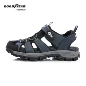 【Goodyear 固特異】漫遊者 男款護趾磁扣運動涼鞋 / GAMS53716 JP25 藍