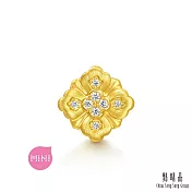 【點睛品】復古美學 鑽石黃金串珠