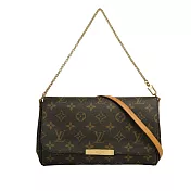 LV Monogram FAVORITE MM 帆布翻蓋二用包_展示品