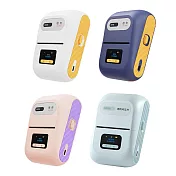 【德佟DETONGER】DP26S多功能藍芽標籤列印機(貼紙機/標籤機/姓名貼)送防刮硬殼包 子夜藍