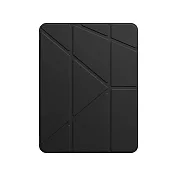 JTLEGEND iPad Air 11吋 2025/2024 Air 10.9吋 2022/2020 Youth 相機快取透明防摔殼(含Apple Pencil槽) 曜黑