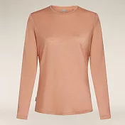 【紐西蘭Icebreaker 】女 Sphere III Cool-Lite™ 圓領長袖上衣-125 S 玫瑰沙粉