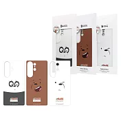 Samsung 三星原廠 Galaxy S25 Ultra We Bare Bears 主題式感應卡 (TOS938) Panda (黑色)