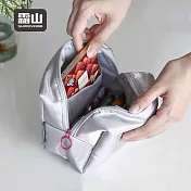 【日本霜山】方型旅行用洗漱化妝包/衛生棉收納袋