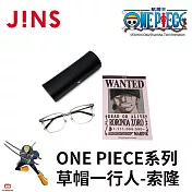 JINS × ONE PIECE系列眼鏡 草帽一行人-索隆 (MMF-25S-118-92) 灰色