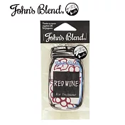 【3入組】日本John’s Blend空氣清新香片(一枚入) 紅酒