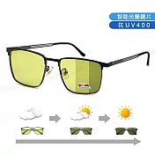 【SUNS】日夜兩用感光變色偏光太陽眼鏡 時尚眉型墨鏡 濾藍光/防眩光/抗UV400 S773